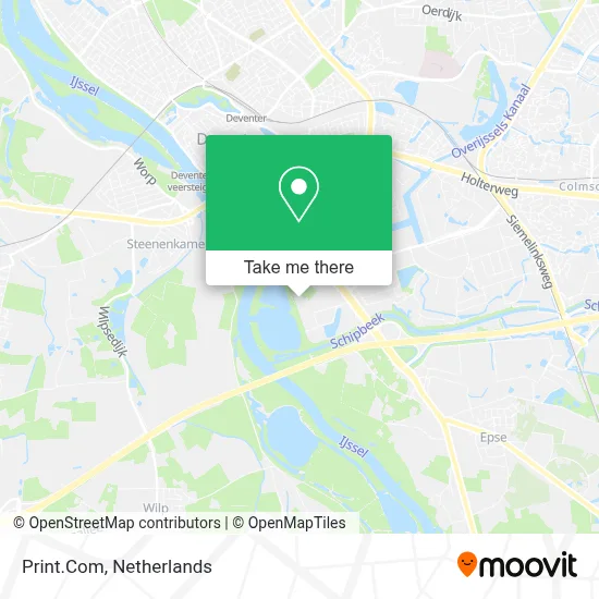 Print.Com map