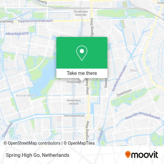 Spring High Go map