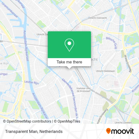 Transparent Man map