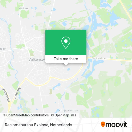Reclamebureau Explose map