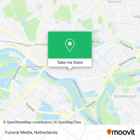 Funeral Media map