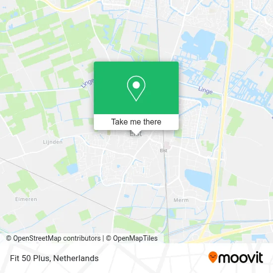 Fit 50 Plus map