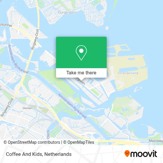 Coffee And Kids map