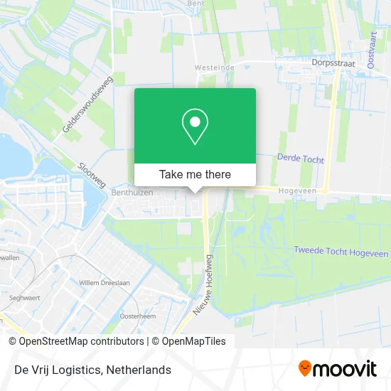De Vrij Logistics Karte
