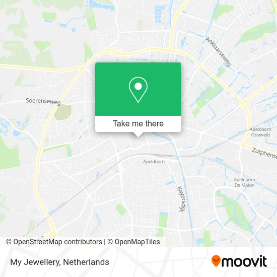 My Jewellery map