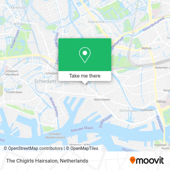 The Chigirls Hairsalon map