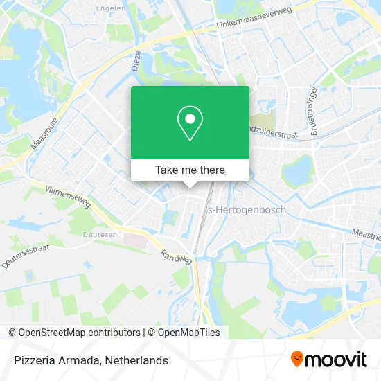 Pizzeria Armada map