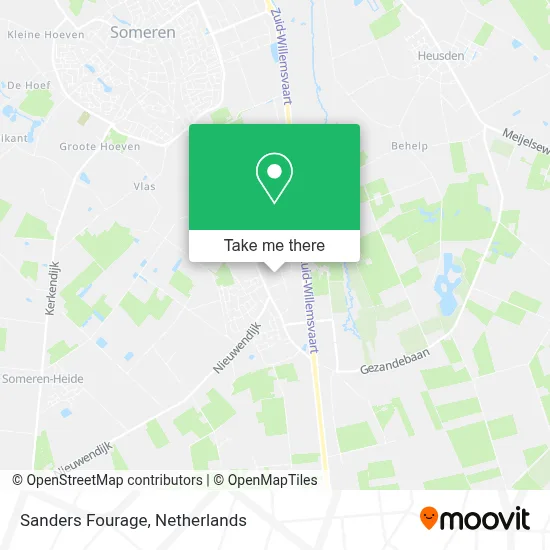 Sanders Fourage map
