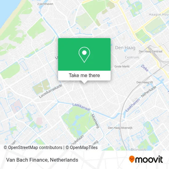 Van Bach Finance map