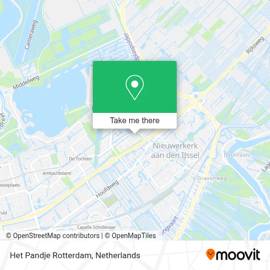 Het Pandje Rotterdam map