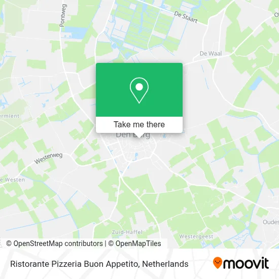 Ristorante Pizzeria Buon Appetito map