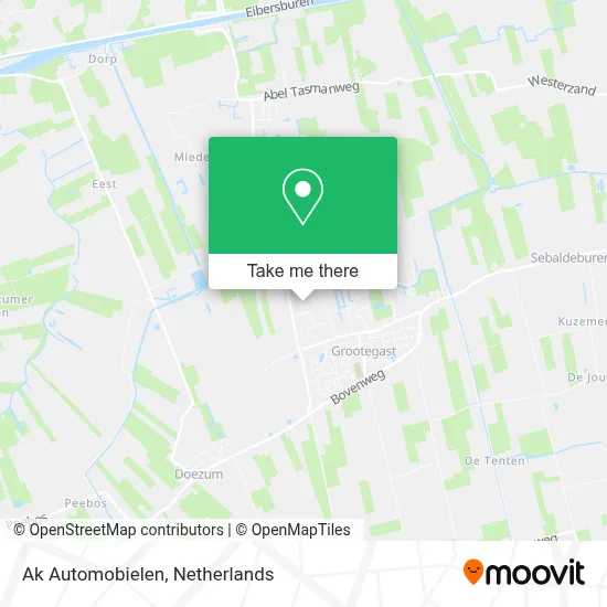Ak Automobielen map