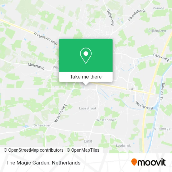 De Tovertuin Karte