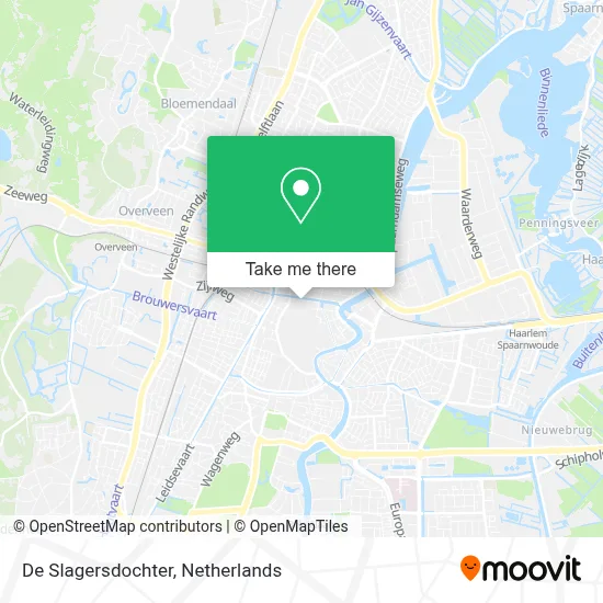 De Slagersdochter Karte