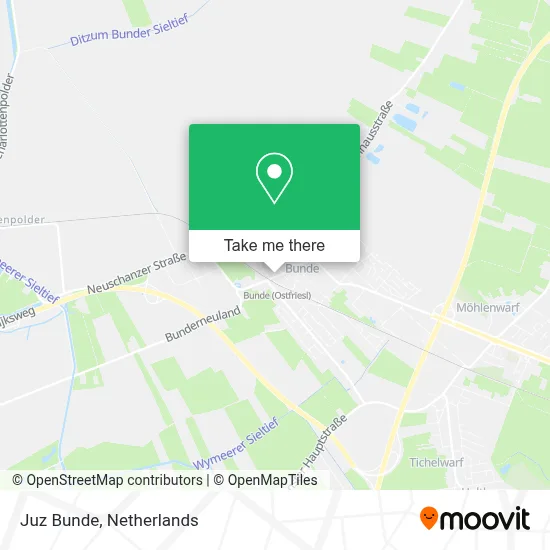 Juz Bunde map