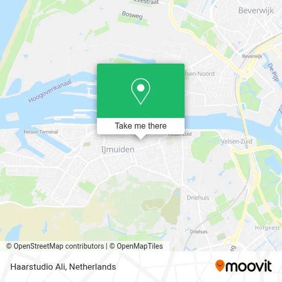Haarstudio Ali map