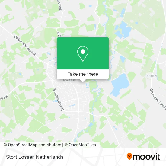 Stort Losser map