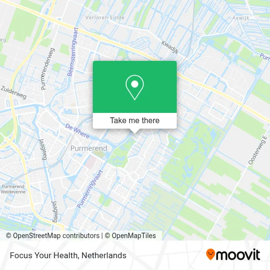 Focus Your Health map