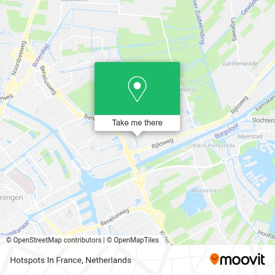 Hotspots In France map