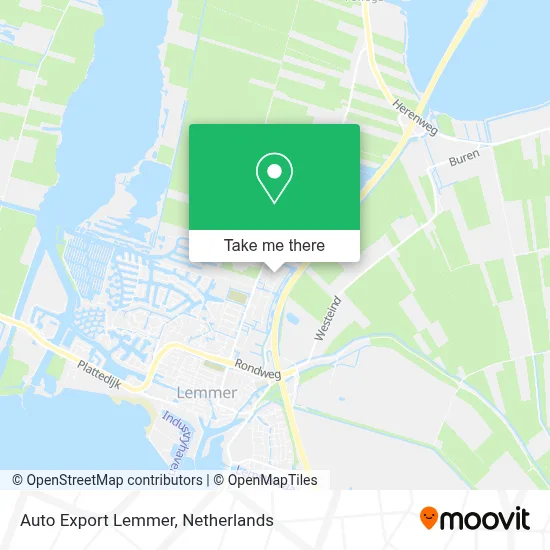 Auto Export Lemmer Karte