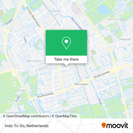 Indo To Go map
