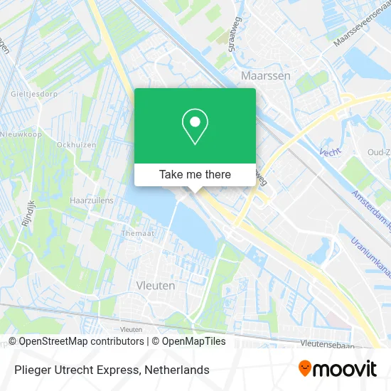 Plieger Utrecht Express map