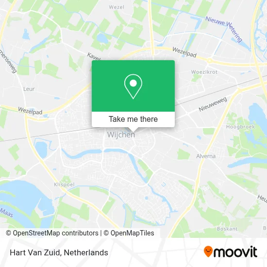 Hart Van Zuid map