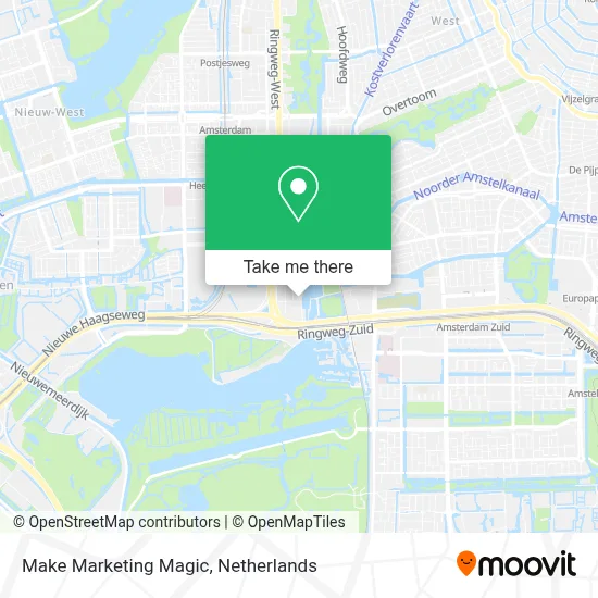 Make Marketing Magic map