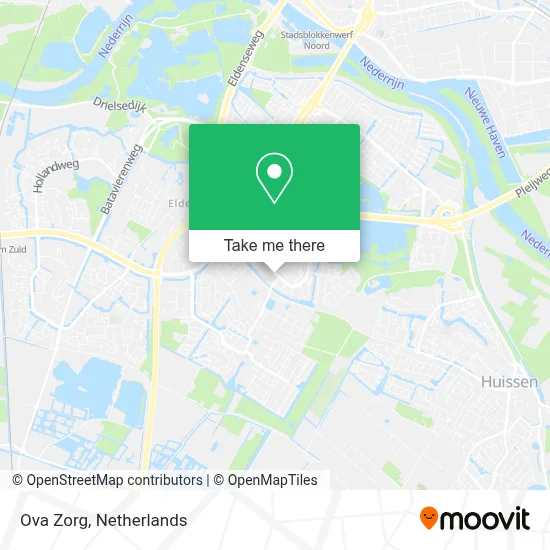 Ova Zorg map