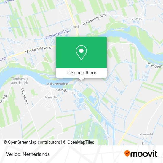 Verloo map