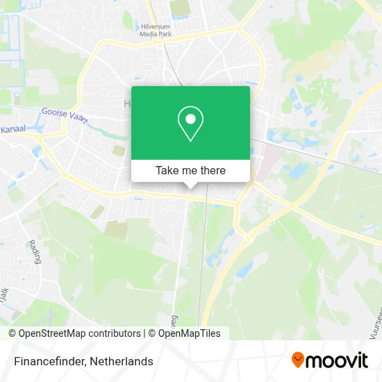 Financefinder map
