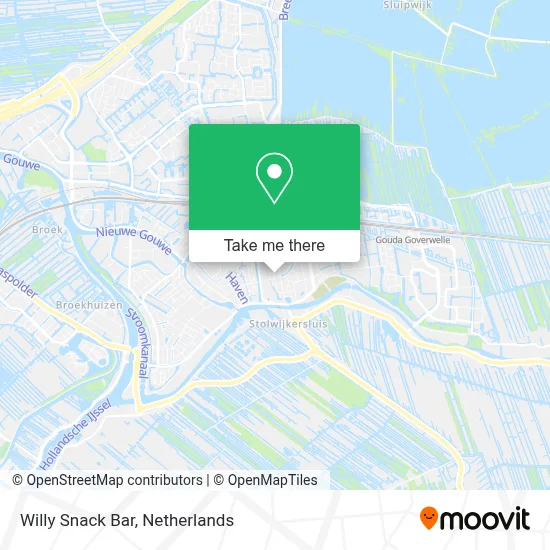 Snackbar Willy map