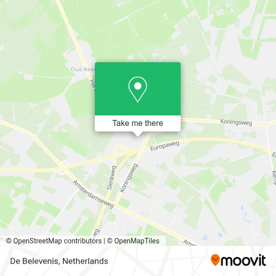 De Belevenis map