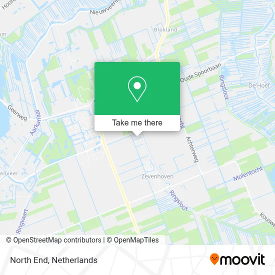 North End map