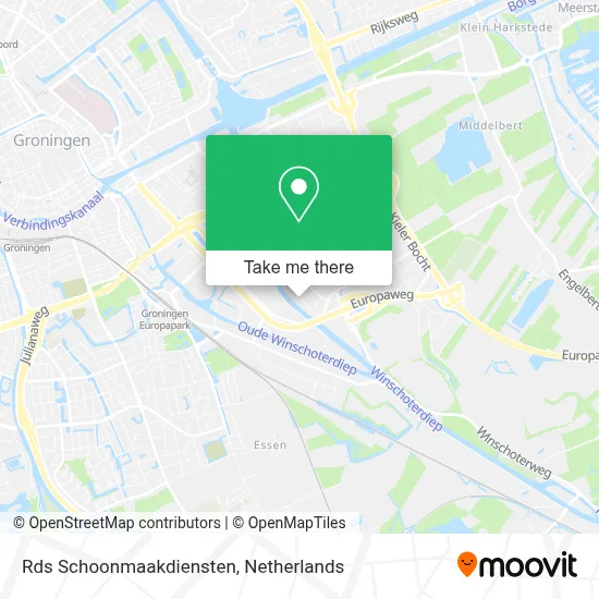 Rds Schoonmaakdiensten map