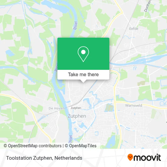 Toolstation Zutphen map