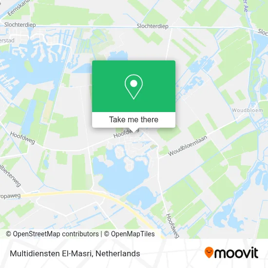 Multidiensten El-Masri map