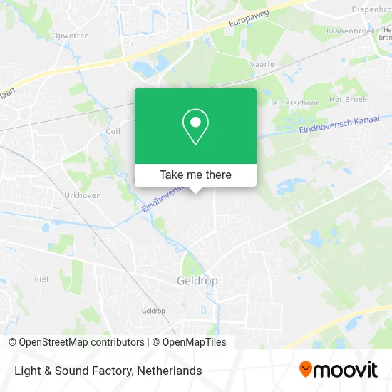Light & Sound Factory map