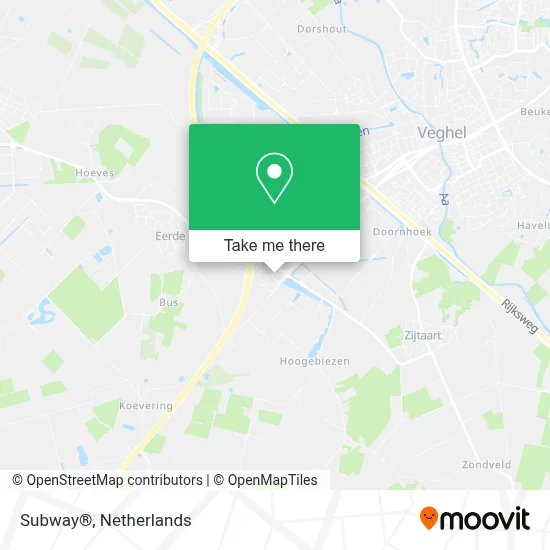 Subway® map