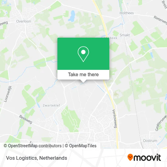 Vos Logistics map