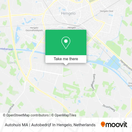 Autohuis MA | Autobedrijf In Hengelo map