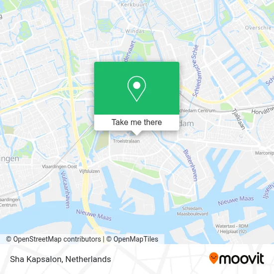 Sha Kapsalon map