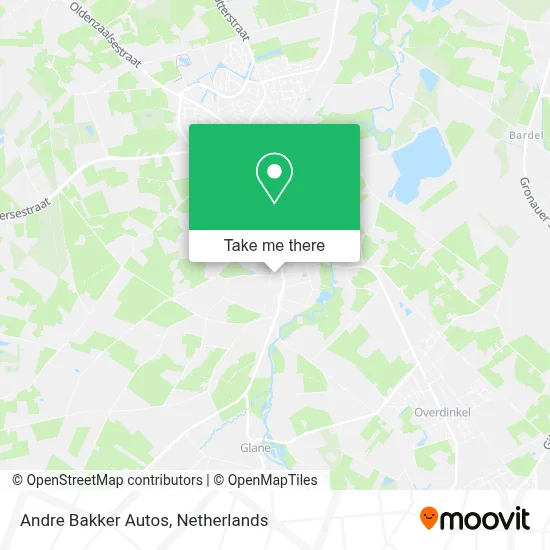 Andre Bakker Autos map
