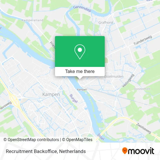 Recruitment Backoffice map