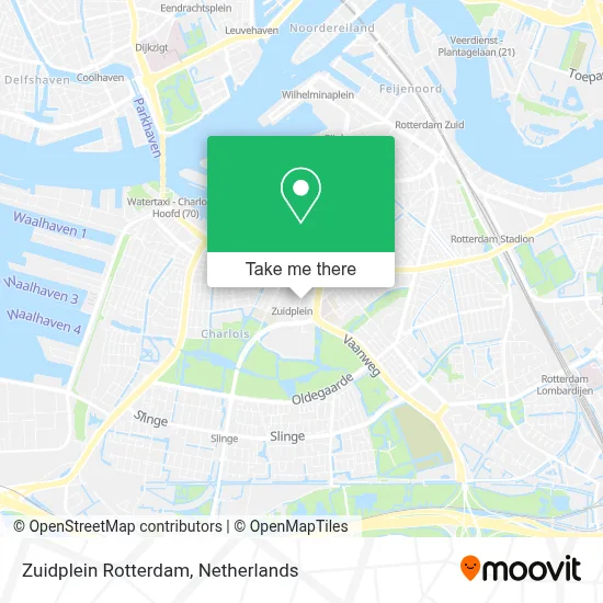 Zuidplein Rotterdam map