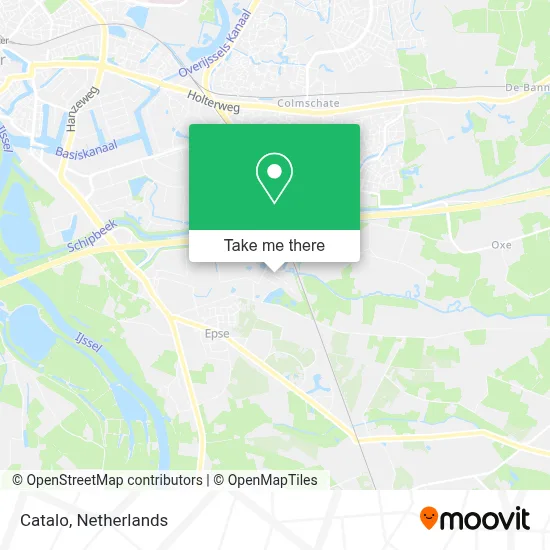 Catalo map