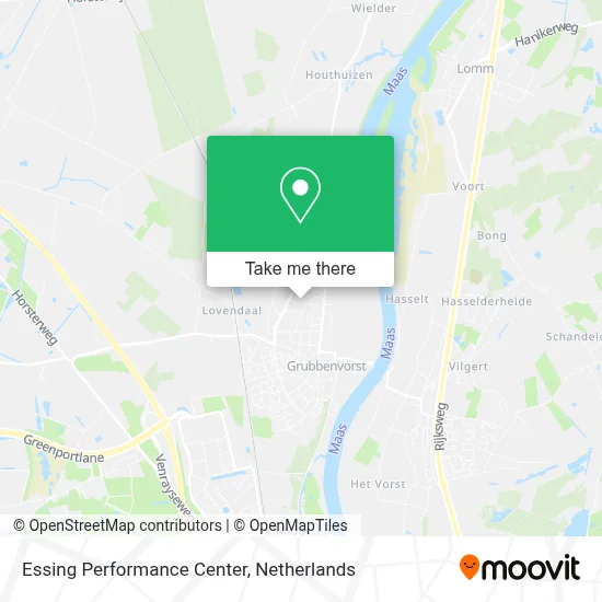 Essing Performance Center map