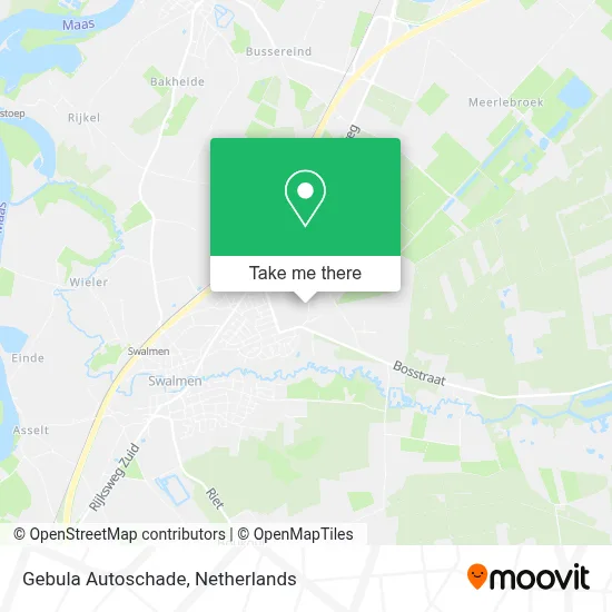 Gebula Autoschade map