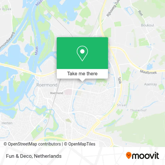 Fun & Deco map