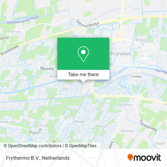 Frythermo B.V. map